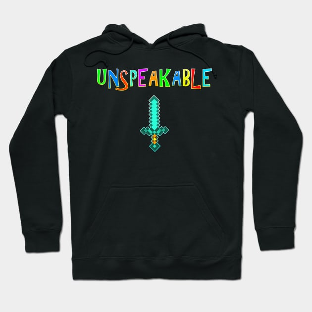 Unspeakable  for Kids Teens Gamer  Unspeakable Hoodie by nervousorangutan